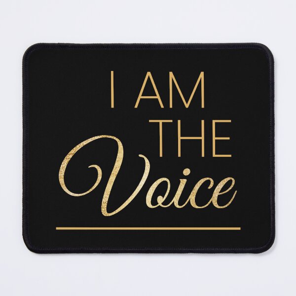 Item preview, Motivational Typography I Am The Voice Power Believe in yourself Self love designed and sold by SandaArtDesign.
