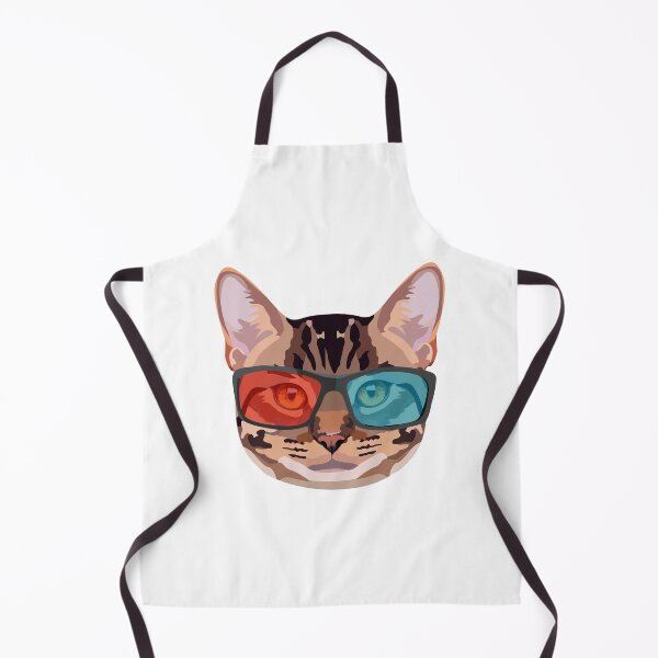 Item preview, My cat with 3d sunglasses designed and sold by Blondiabshop.