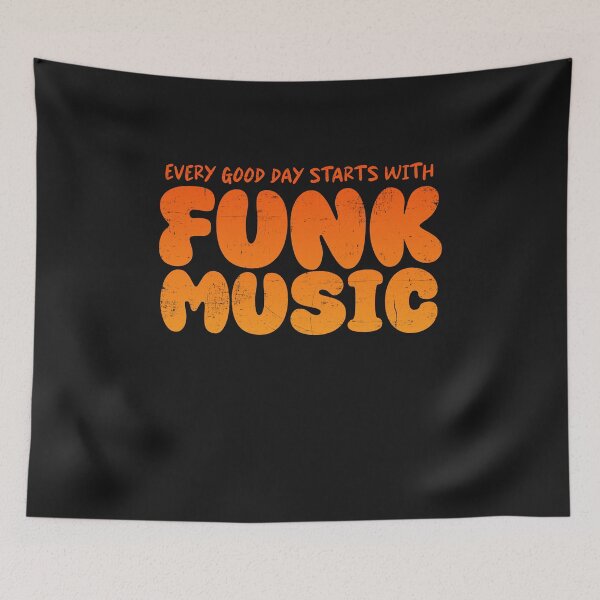 Item preview, Every Good Day Starts With Funk Music Retro 70s designed and sold by Músico Ilustre.