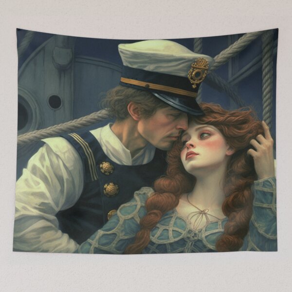 Item preview, Sailor and the Siren designed and sold by LadybellVintage.