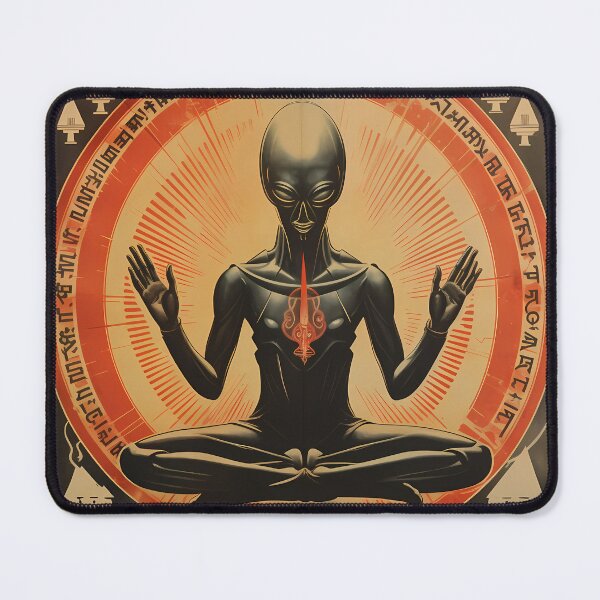 Item preview, Cold War Alien Meditation designed and sold by Klyngzo1916.