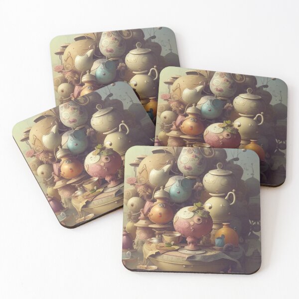 Item preview, Teatime Whimsy: Surreal Kettles designed and sold by GoodWitch24.