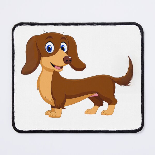 Item preview, Long-Haired Dachshund designed and sold by PaintedbyCarol.