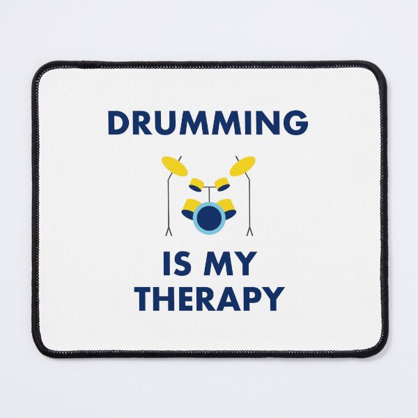 Item preview, Drumming is my therapy designed and sold by Inspirationmotivation.