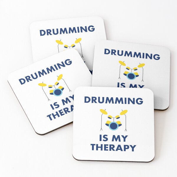 Item preview, Drumming is my therapy designed and sold by Inspirationmotivation.