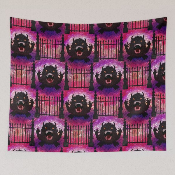 Item preview, Grr Halloween Monster - magenta designed and sold by creativinchi.