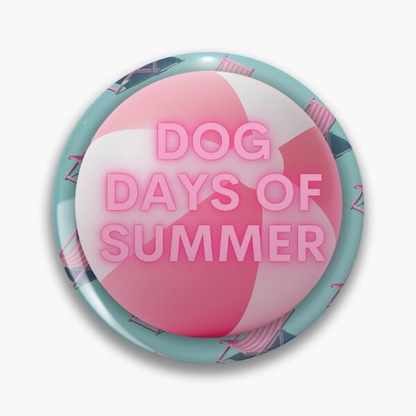 Item preview, Retro Pink Dog Days of Summer designed and sold by hihoneyitsbunny.
