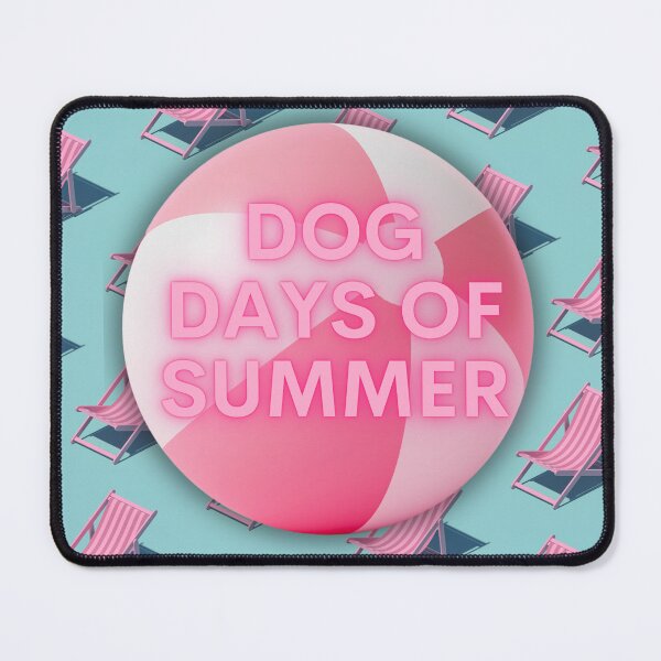 Item preview, Retro Pink Dog Days of Summer designed and sold by hihoneyitsbunny.