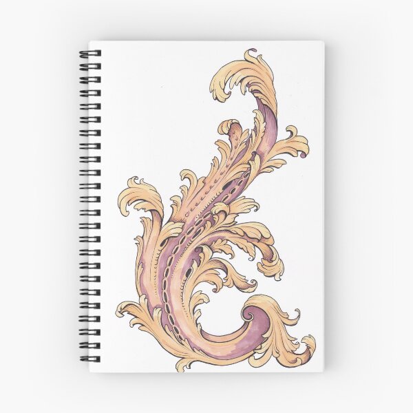 Item preview, Baroque Inspired Flourish designed and sold by Wyrd & Witchy Art and Design.