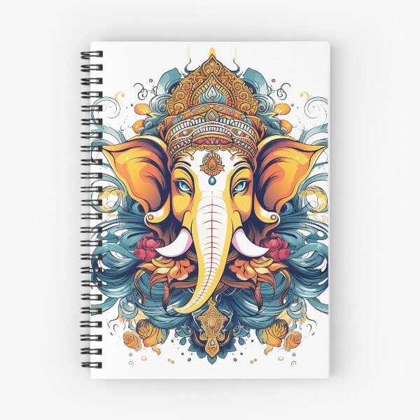 Item preview, Divine Ganesha Graphic Art designed and sold by imaginariumlab.