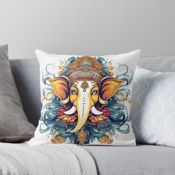 Item preview, Divine Ganesha Graphic Art designed and sold by imaginariumlab.