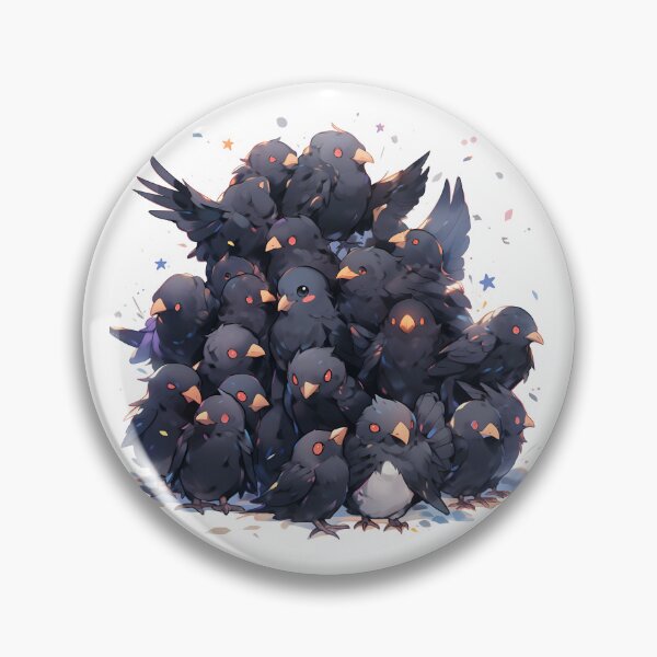 Item preview, A stock of crows designed and sold by gomanydisorders.