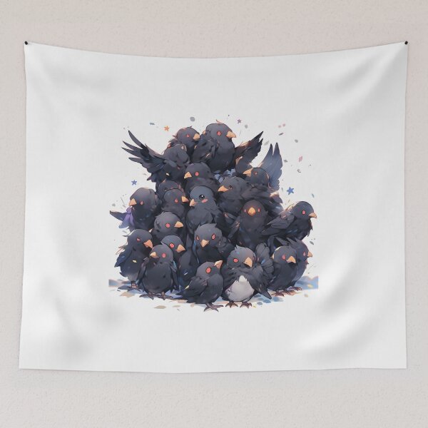 Item preview, A stock of crows designed and sold by gomanydisorders.