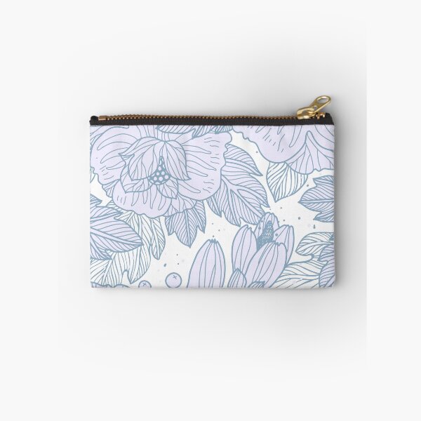 Item preview, Blue floral pattern designed and sold by otyliadesign.