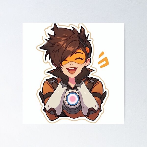 Poster A4 Overwatch Tracer
