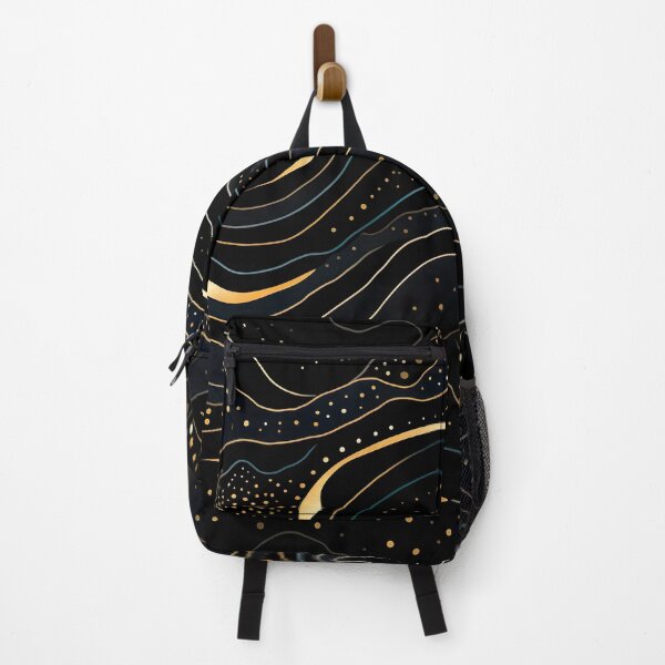 Item preview, Cosmic Constellations - Whimsical Topography in Black and Gold designed and sold by vadimcarazan.