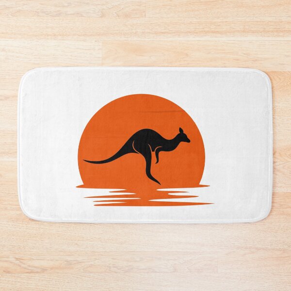 Item preview, Kangaroo at sunset designed and sold by AnimalWardrobe.