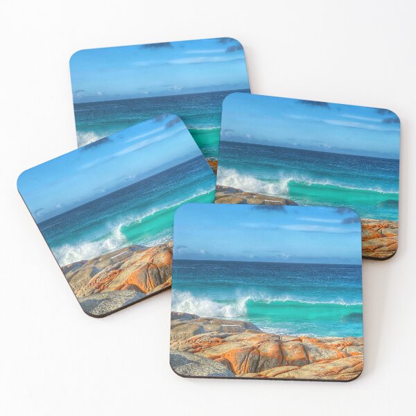Item preview, Waves Crashing over Bay of Fires designed and sold by PollyStewart.