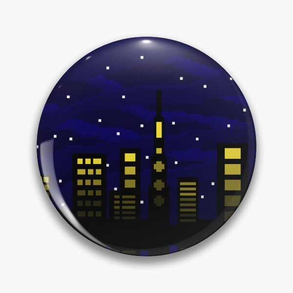 Item preview, Pixel Art City Skyline designed and sold by alice holway.
