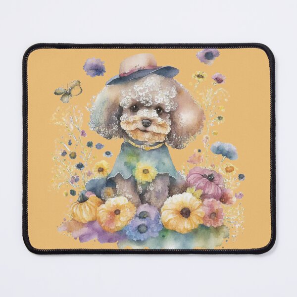 Item preview, Cute Halloween Toy poodle, Little Witch for Poodle lovers, Poodle moms designed and sold by Mumzy2many.