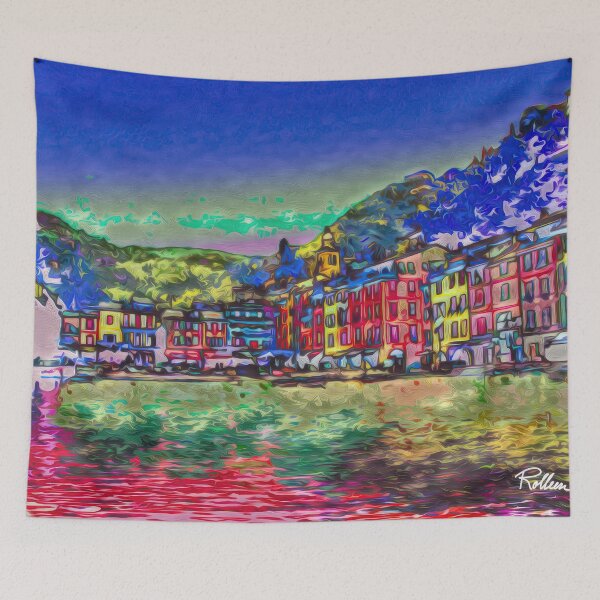 Item preview, PICTURESQUE PORTOFINO designed and sold by ArtbyRolleen.