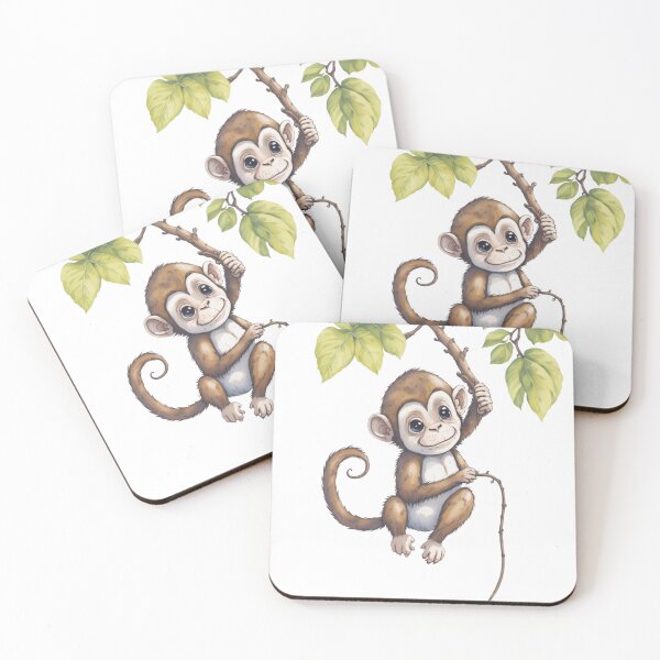 Item preview, cartoon monkey  designed and sold by Mo-rx.
