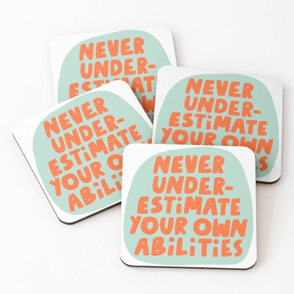 Item preview, never underestimate yourself designed and sold by juliedoodlesss.