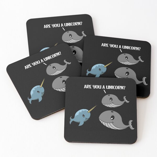 Item preview, Funny Narwhal Are You a Unicorn? designed and sold by eternallygifted.