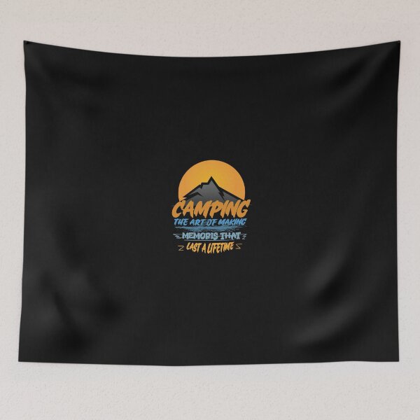 Item preview, Acampar es el arte de hacer recuerdos que duren toda la vida. designed and sold by Art-Filter.