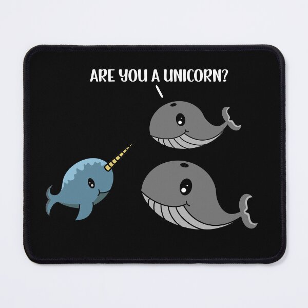 Item preview, Funny Narwhal Are You a Unicorn? designed and sold by eternallygifted.