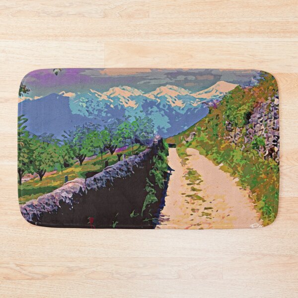 Item preview, QUIET ROAD IN THE ITALIAN ALPS designed and sold by ArtbyRolleen.