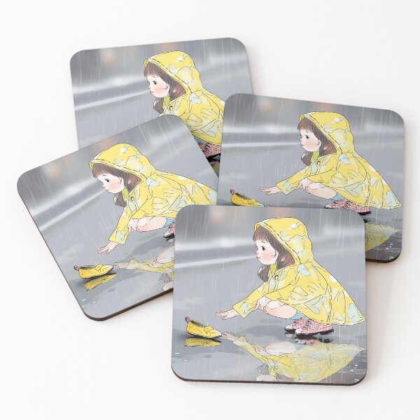 Item preview, A raincoat girl designed and sold by kimCNe.