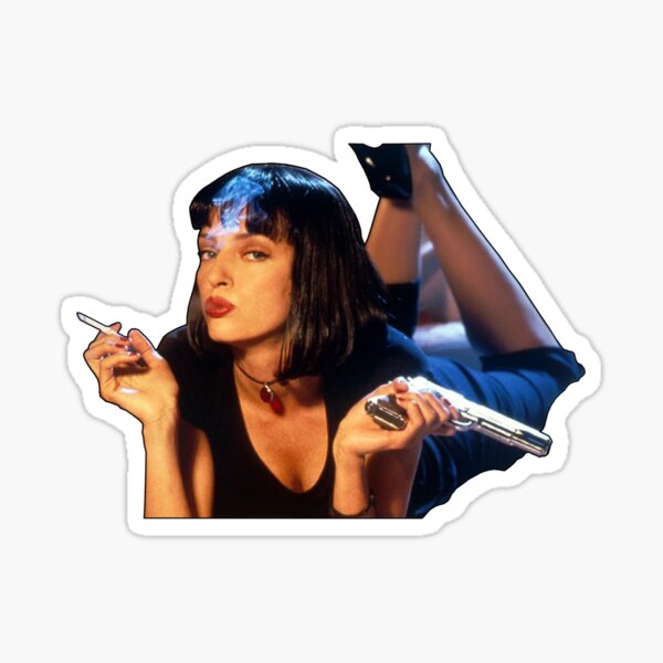 Mia Wallace Sticker