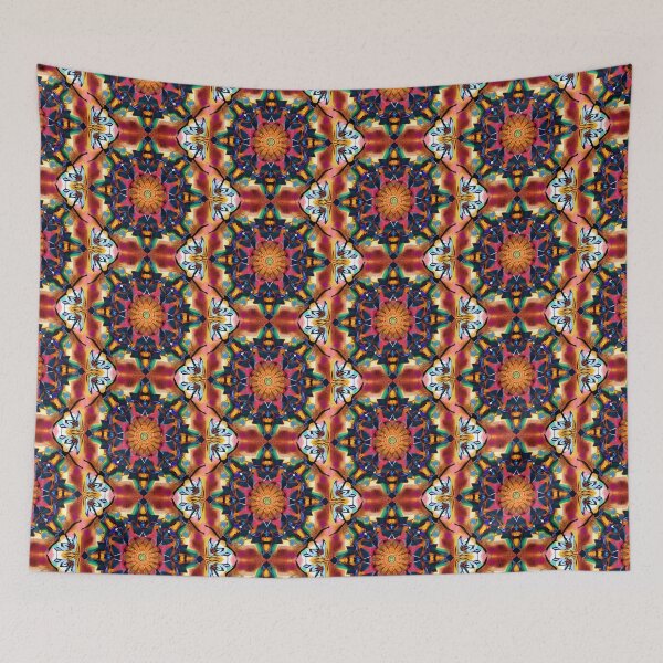 Item preview, Rainbow Flower Mandala designed and sold by FerZen.