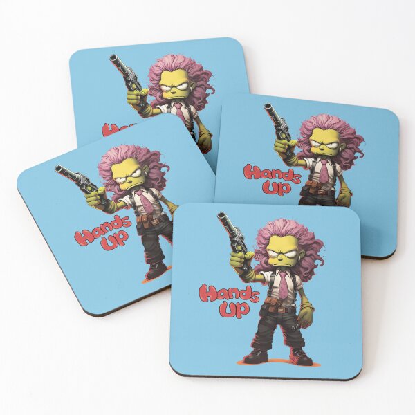 Item preview, "Springfield Standoff: Simpson with a Gun" designed and sold by Dream-Way.