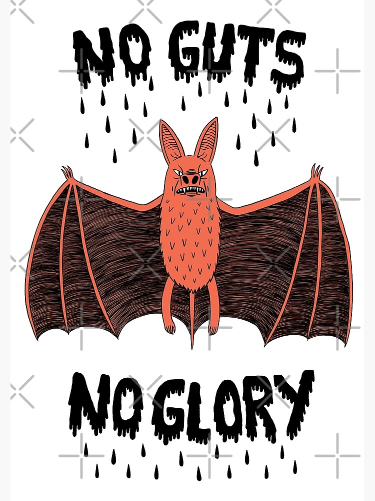 Thumbnail 3 of 3, Poster, No Guts No Glory designed and sold by jackteagle.
