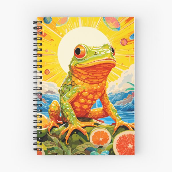 Item preview, Juicy Frog abstract vibrant design. designed and sold by Artbyminga.