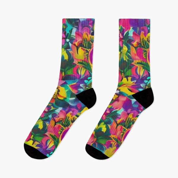 Item preview, Abstract Colorful Floral Pattern designed and sold by calibrit.