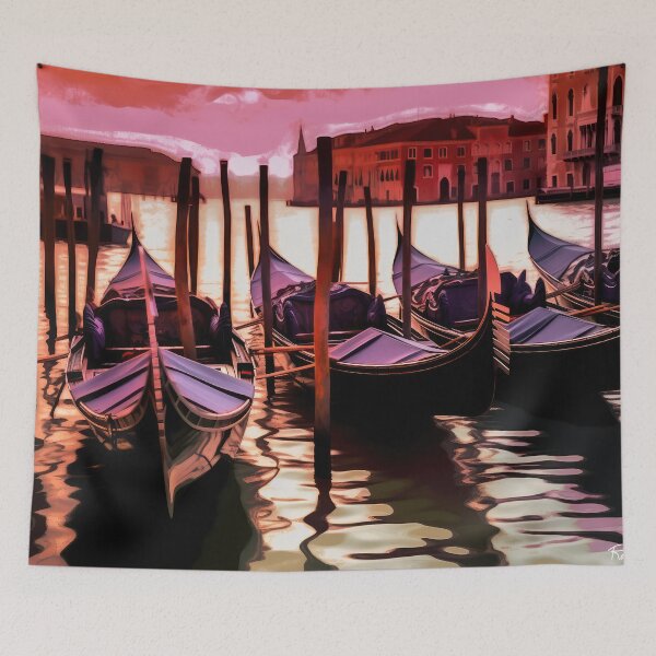 Item preview, SILENT GONDOLAS BECKON designed and sold by ArtbyRolleen.