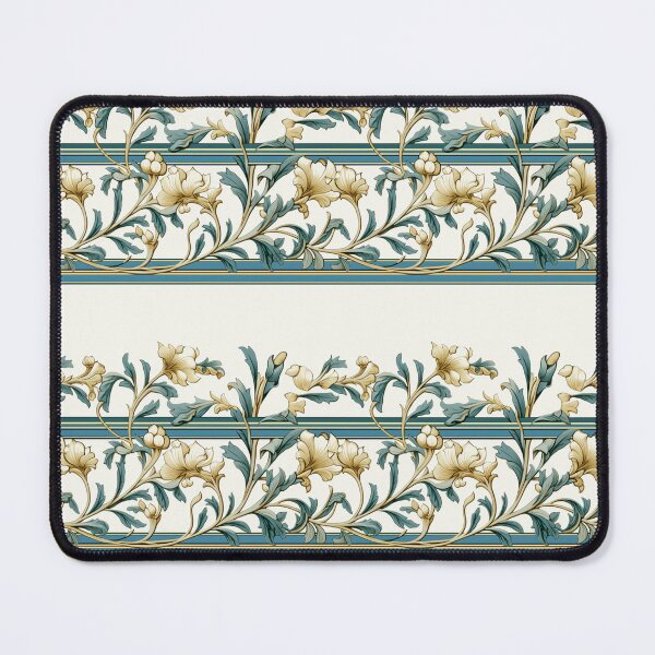 Artikelvorschau, Blumenstreifen, inspiriert von William Morris entworfen und verkauft von StrictlyStellar.