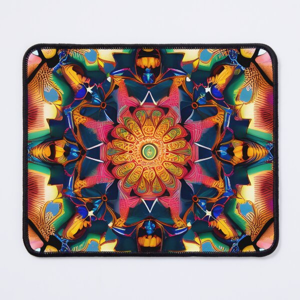 Item preview, Rainbow Flower Mandala designed and sold by FerZen.