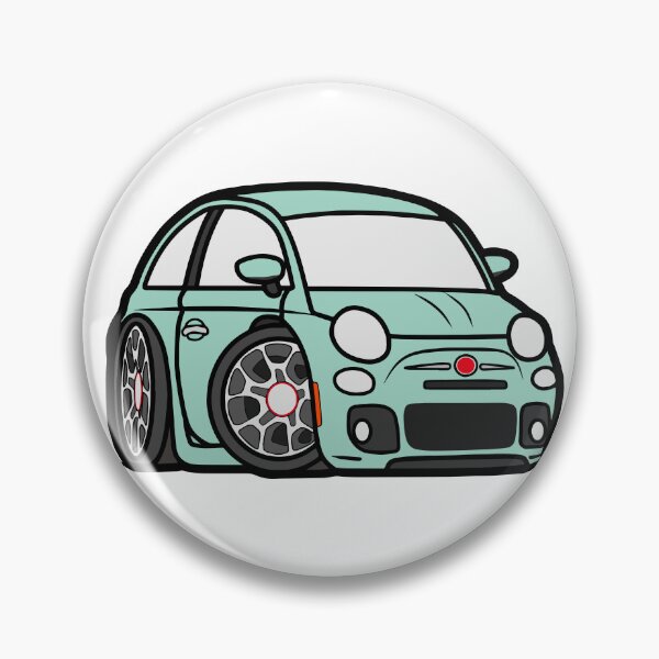 Item preview, FIAT 500 - Verde Chiaro designed and sold by LaloSoda.