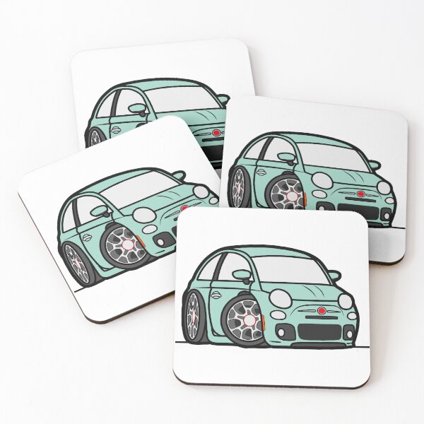 Item preview, FIAT 500 - Verde Chiaro designed and sold by LaloSoda.