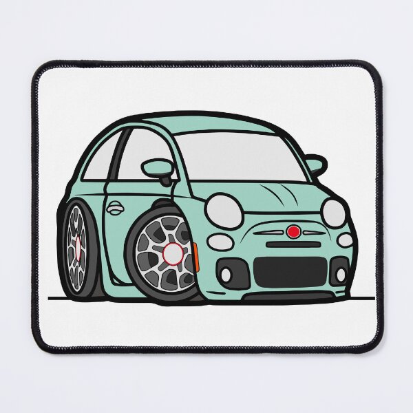 Item preview, FIAT 500 - Verde Chiaro designed and sold by LaloSoda.