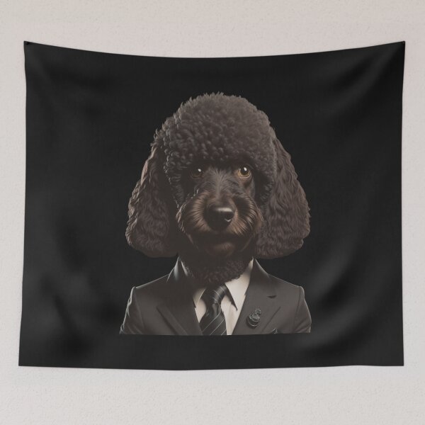 Item preview, Corporate Poodle: A Sweet Participant in the Business World designed and sold by NewtBoo.