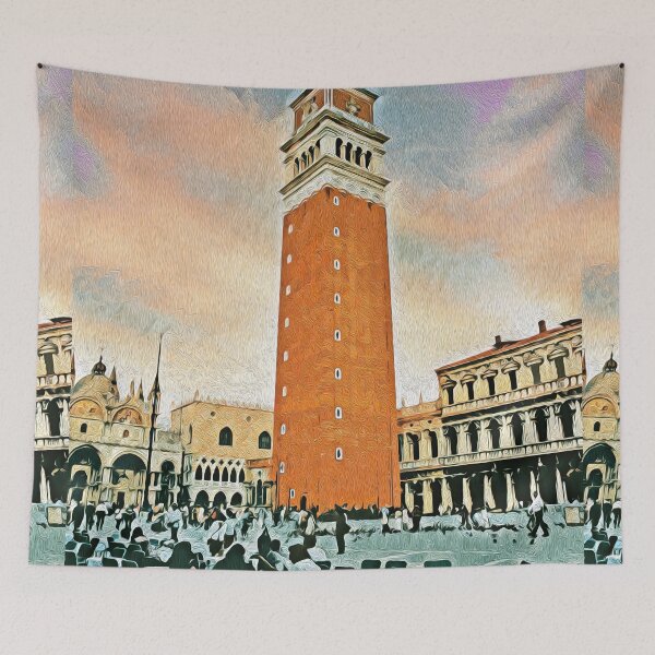 Item preview, THE CAMPANILE designed and sold by ArtbyRolleen.