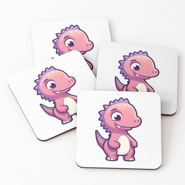 Item preview, Cute Baby Pink Dino designed and sold by ladysticky.