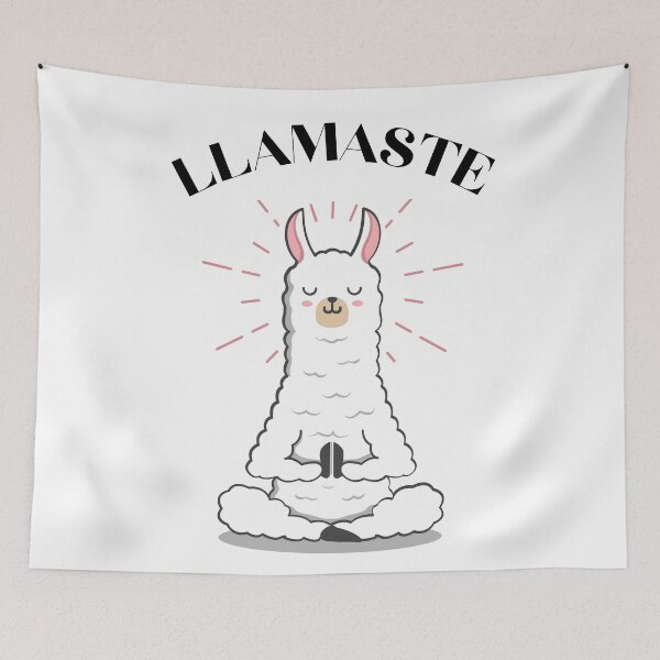 Item preview, A meditating llama designed and sold by AnimalWardrobe.