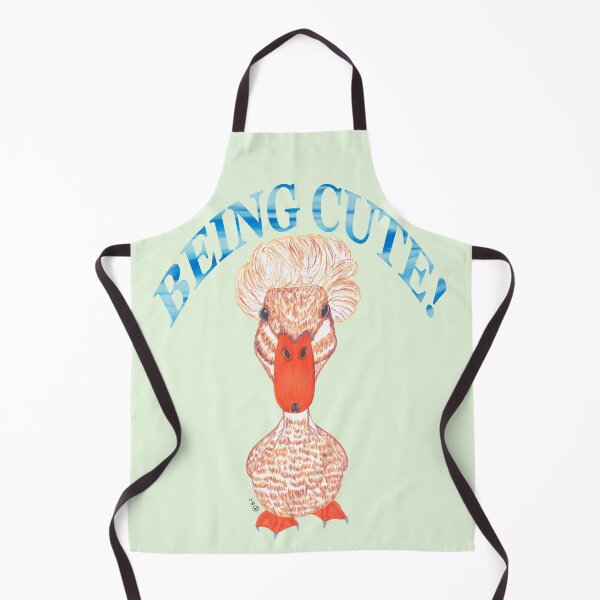 Item preview, CRESTED DUCK BEING CUTE designed and sold by BeritValk.