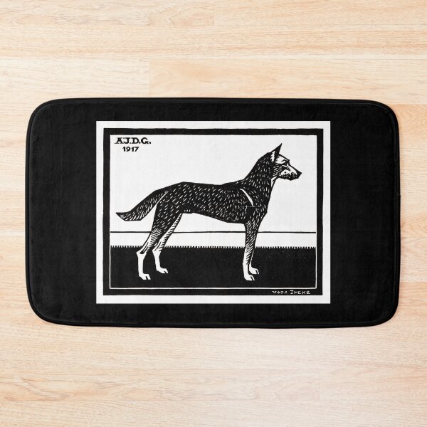 Item preview, 20th century Dog painting by Julie de Graag under public domain. designed and sold by paulo silveira.